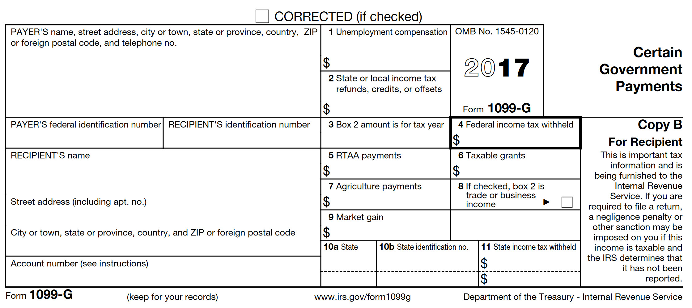 Form 1099-G